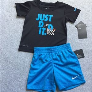 toddler boy nike short sets